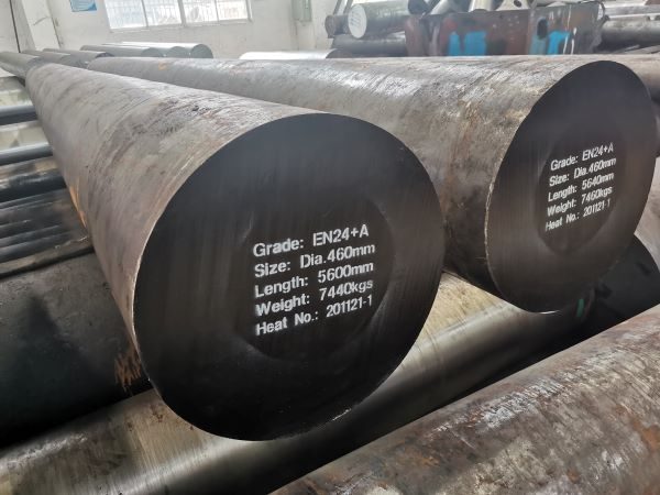 EN24 Forged round steel with Annealed Condition