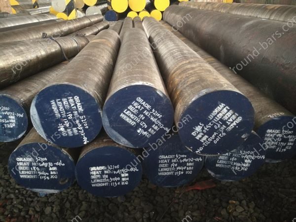 AISI 52100 Forged round steel with annealed condition