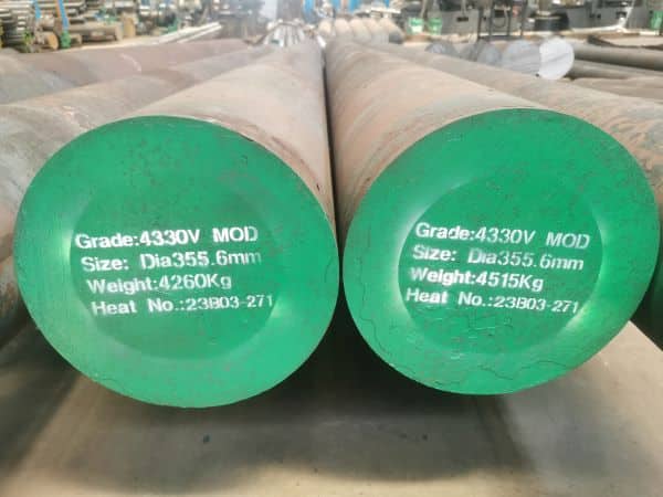 AISI 4330V Forged round steel with QT condition