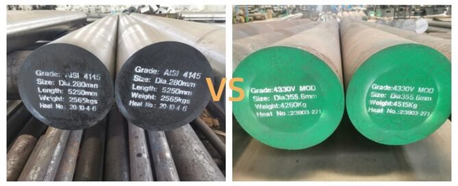 4145H Steel vs 4330V Steel