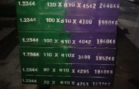 1.2344 flat steel bar